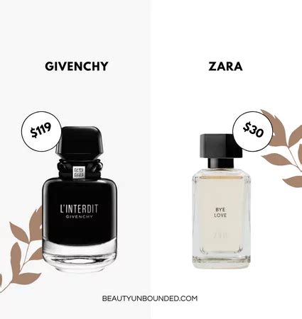 givenchy l'interdit zara dupe|givenchy intense dupe review.